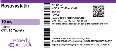 MM3 - Rosuvastatin 10mg 70518 4143 02